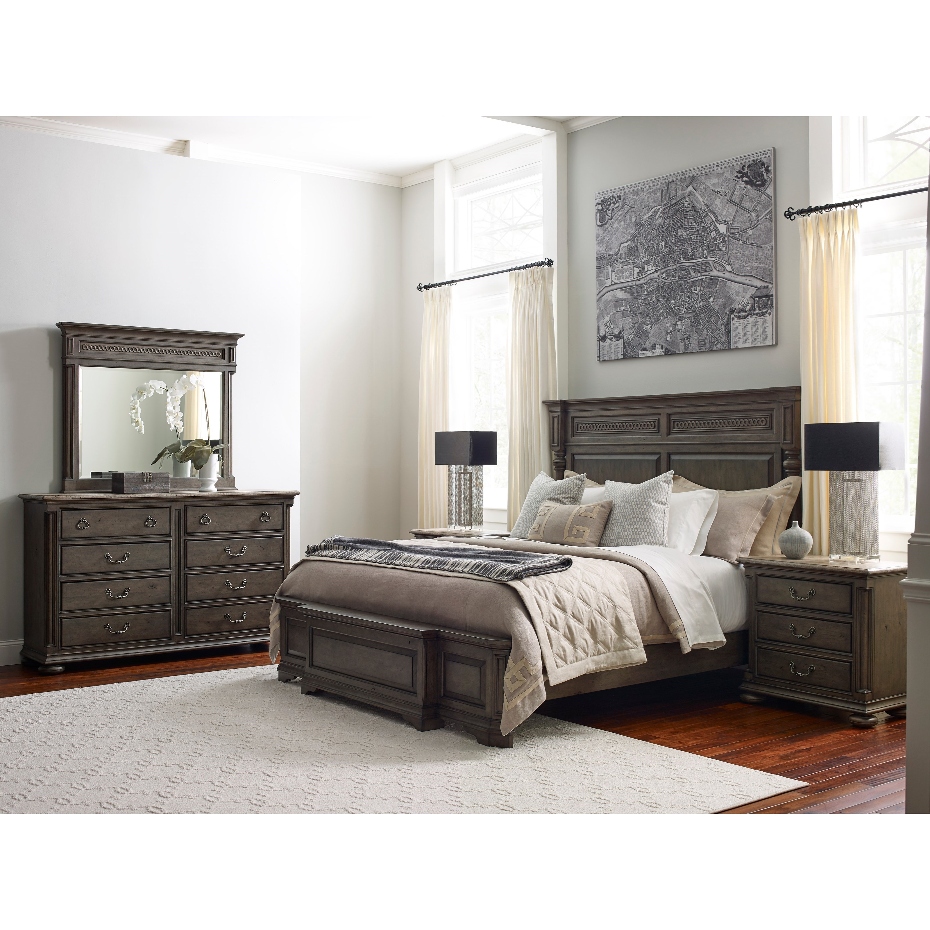 Kincaid Furniture Greyson Queen Bedroom Group Johnny Janosik